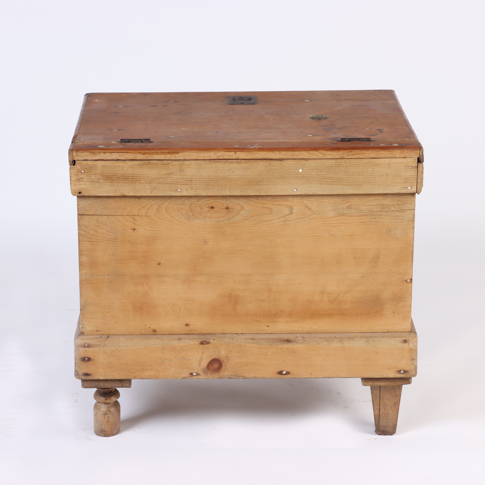 English Kent house Pine ice Box or Refrigerator. Circa 1860 for