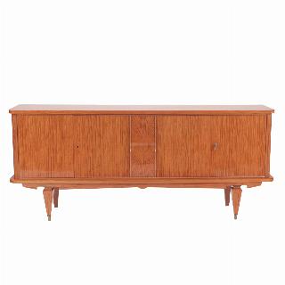 St. Michel - Credenza d.c. alta bianca decapata stile shabby classico