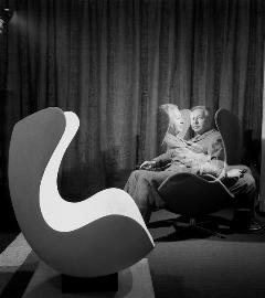 The Iconic Egg Chair by Arne Jacobsen.
