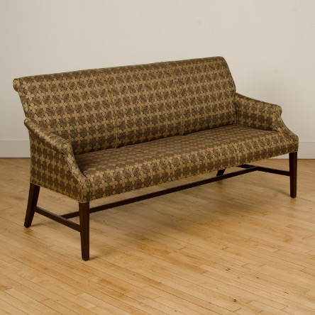 A custom quality sofa in the manner of Frits Henningsen