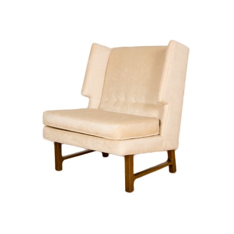 Edward Wormley Dunbar high back wing chair